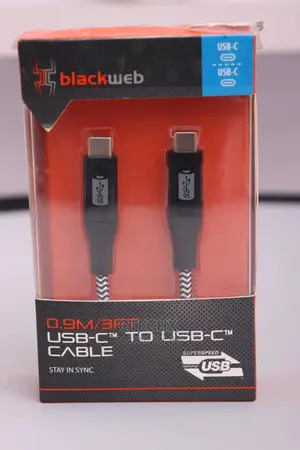 Blackweb USB C to USB C Charge Sync Cable