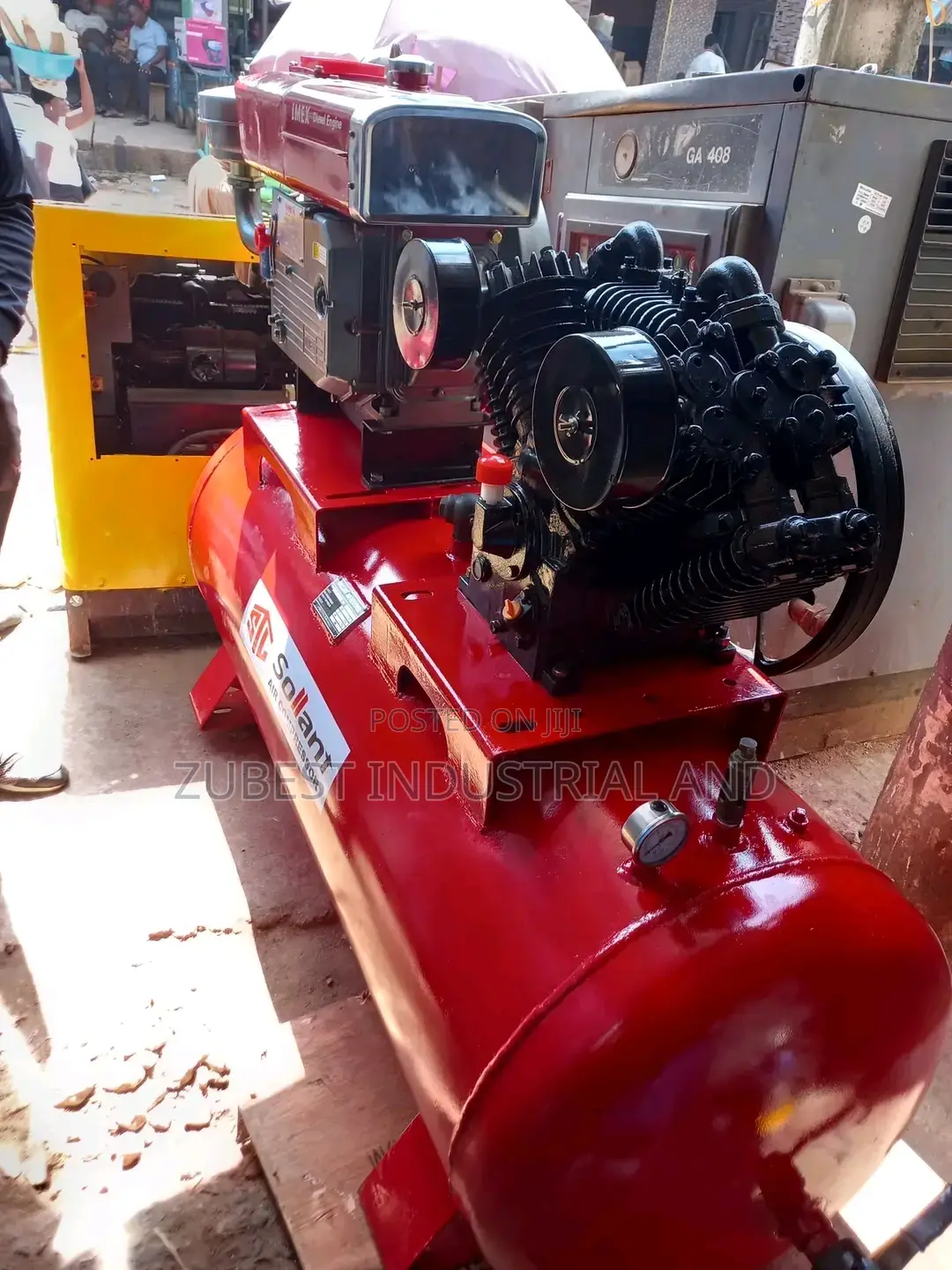 Air Compressor 500l With Engine