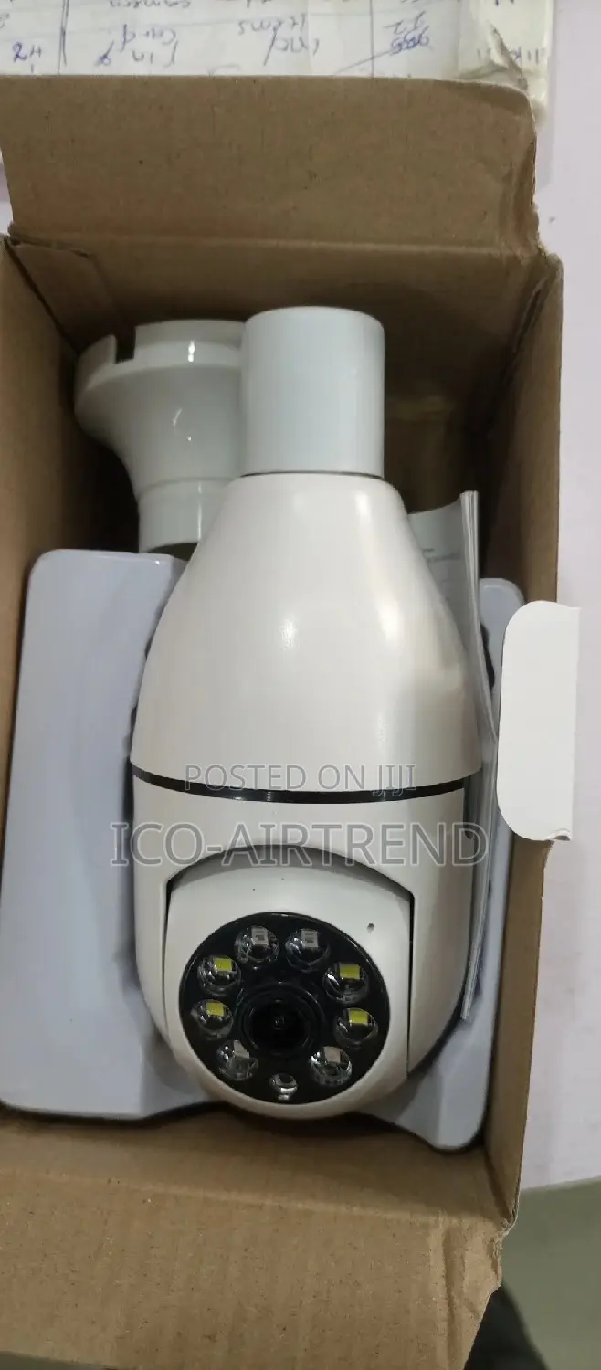 1080p Smart Home P2p PTZ Ip With Bulb Socket Wifi Camera