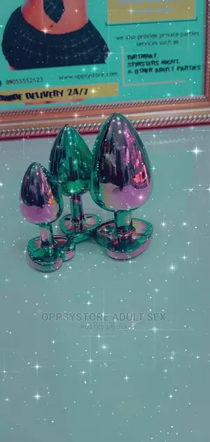 Rainbow Anal Butt Plug Set