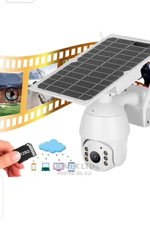 Photo - Rainproof Solarenergy Recording PTZ Camera 4G Night Tracking