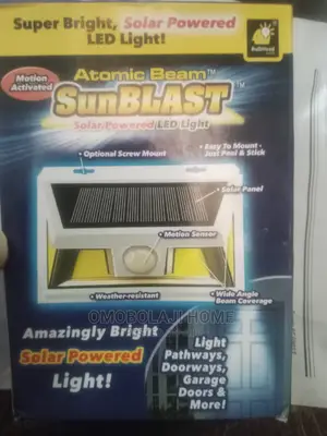 Atomic Beam Sunblast Solar Powered Led Light