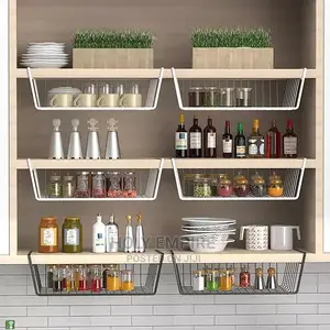 Rack Closet Holders Storage Basket Rack Organizer