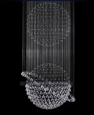 Crystal Long Chandelier