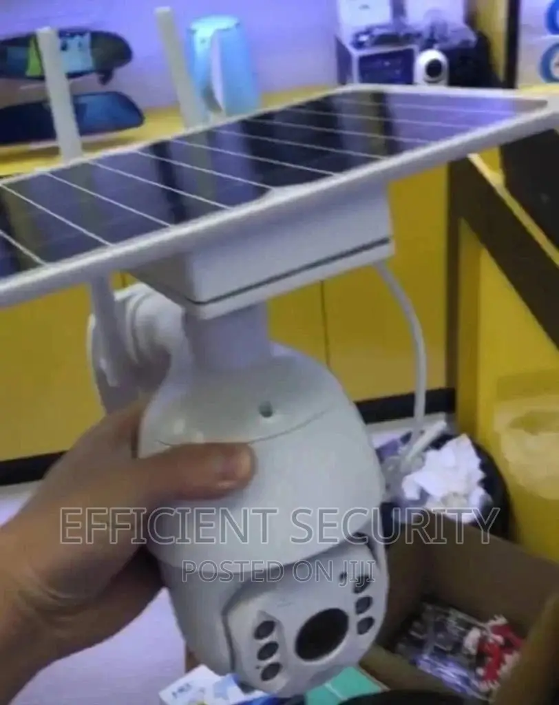 Solar Powered 4G GSM PTZ 360 Camera