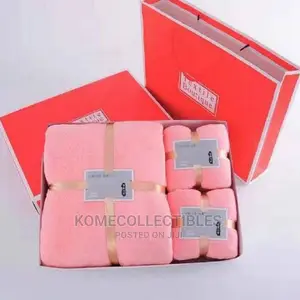 3 in 1 Towels Gift Set With Bag