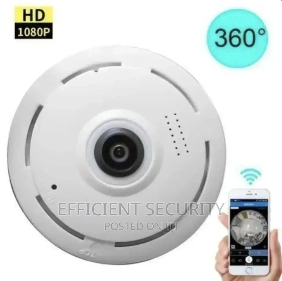 Mini WIFI Security Ip Camera With 360° Panoramic Fish Eye