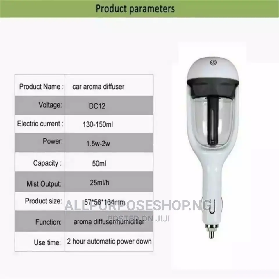 Car Humidifier/Diffuser