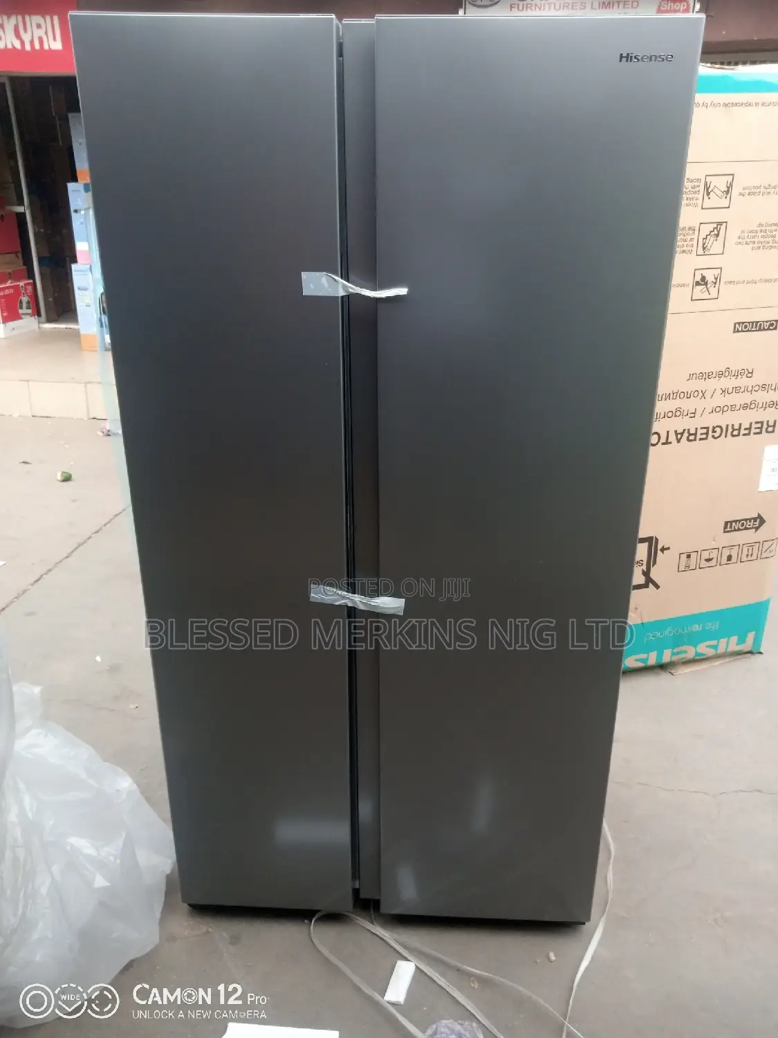Hisense Side by Side Fridge 67wsi