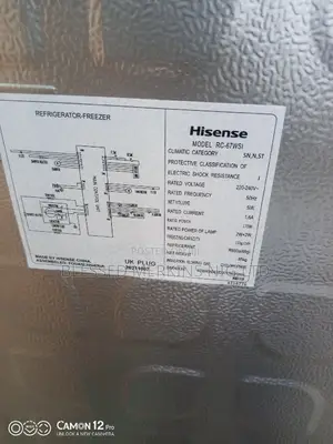 Hisense Side by Side Fridge 67wsi