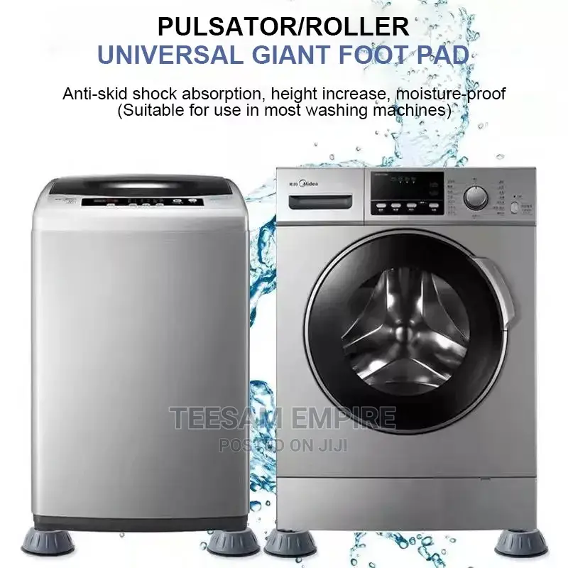 4pcs Aanti Vibrating Washing Machine Stand