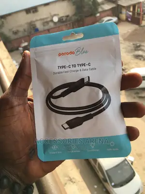 Porodo Blue 60W Type C to Type C Cable