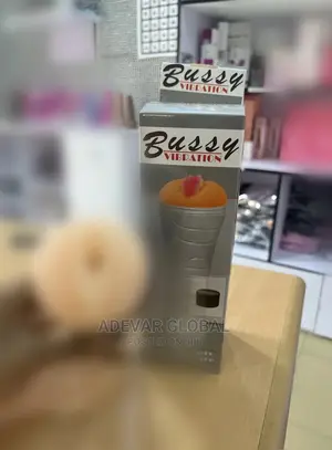Vibrating Artificial Vaginal Male Masturbation Cup -Battery