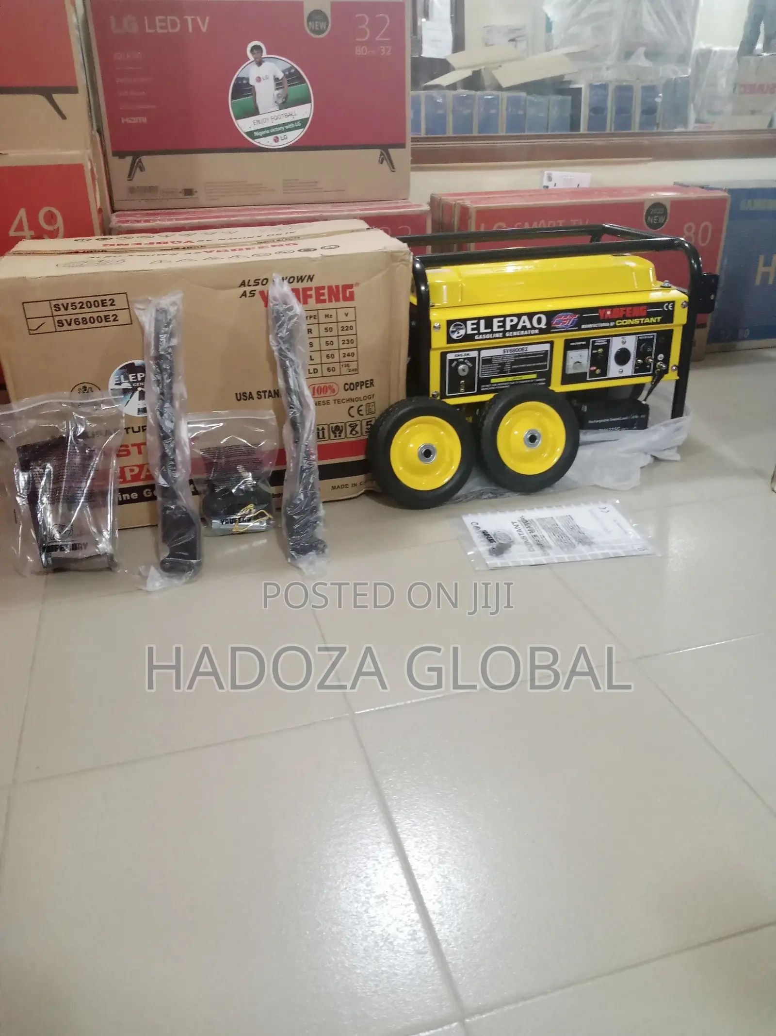 Brand New Elepaq Constant Key-Starter Generator