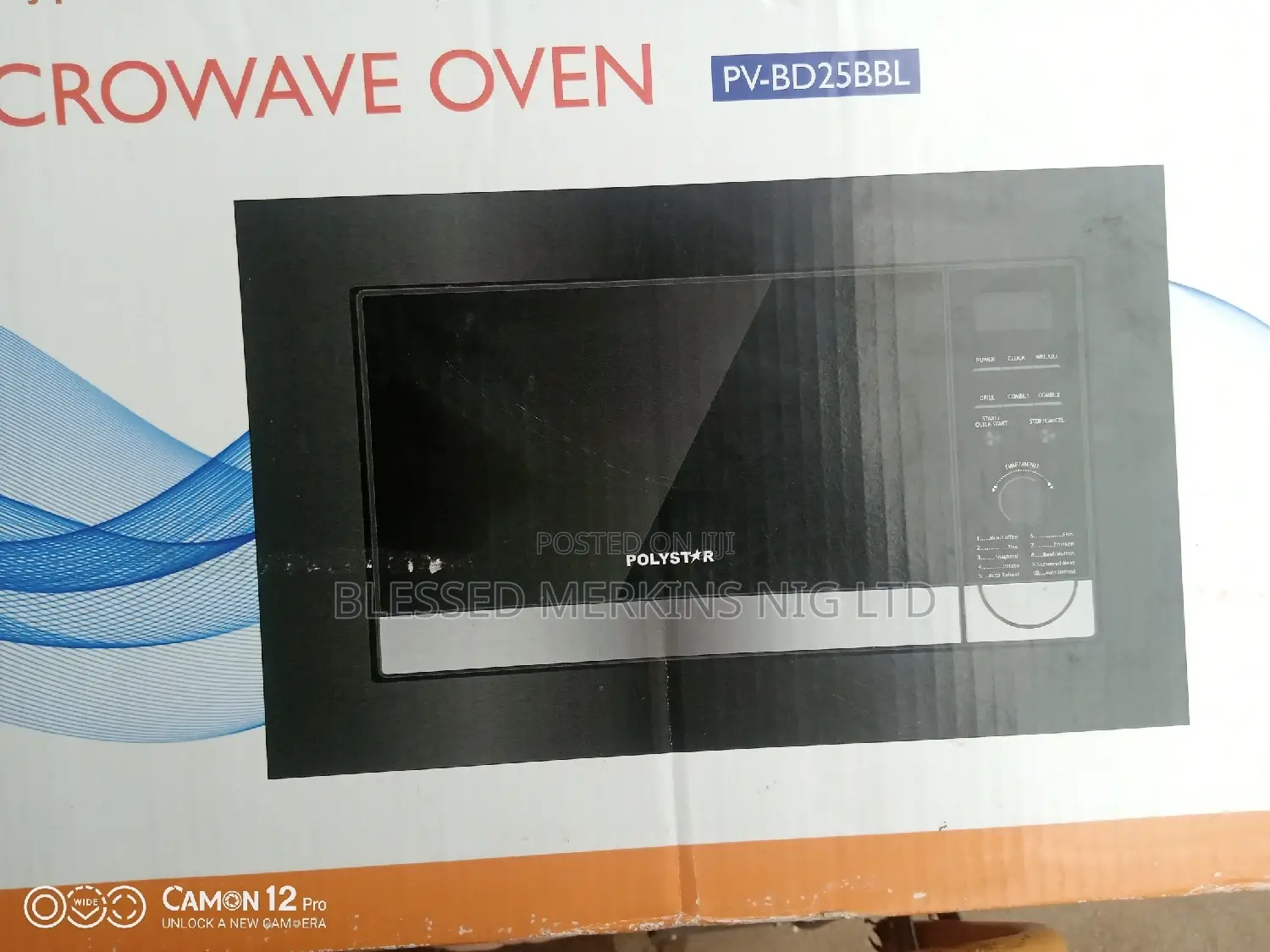 Polystar in-Built Microwave 25litres