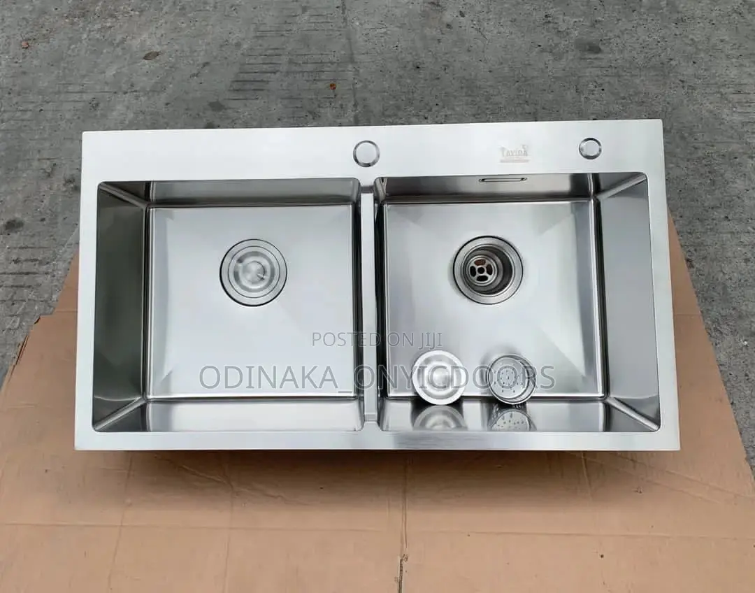 Double Anti Rust Kitchen Sink(With Accessories)