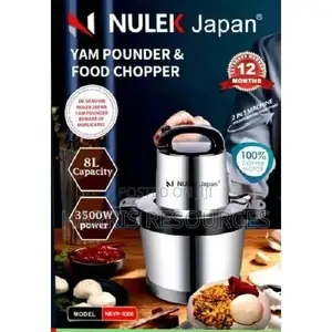 Nulek 8 Litres Yam Pounder/Food Processor
