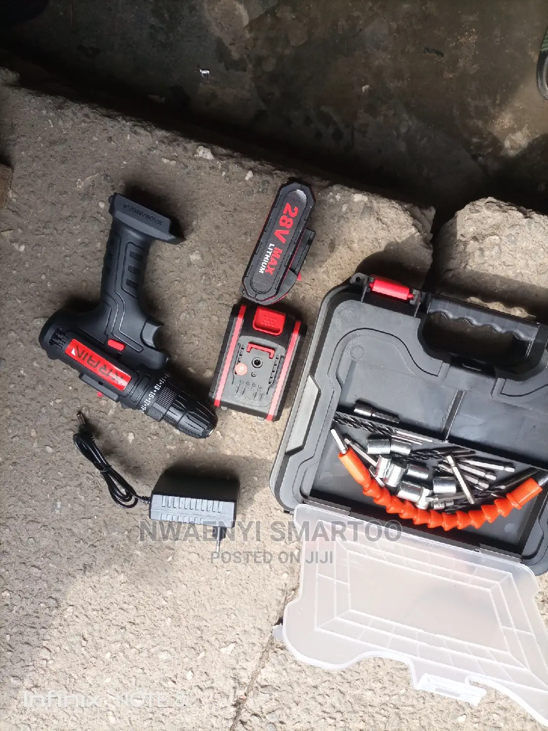 28v Double Battery Drilling Machine