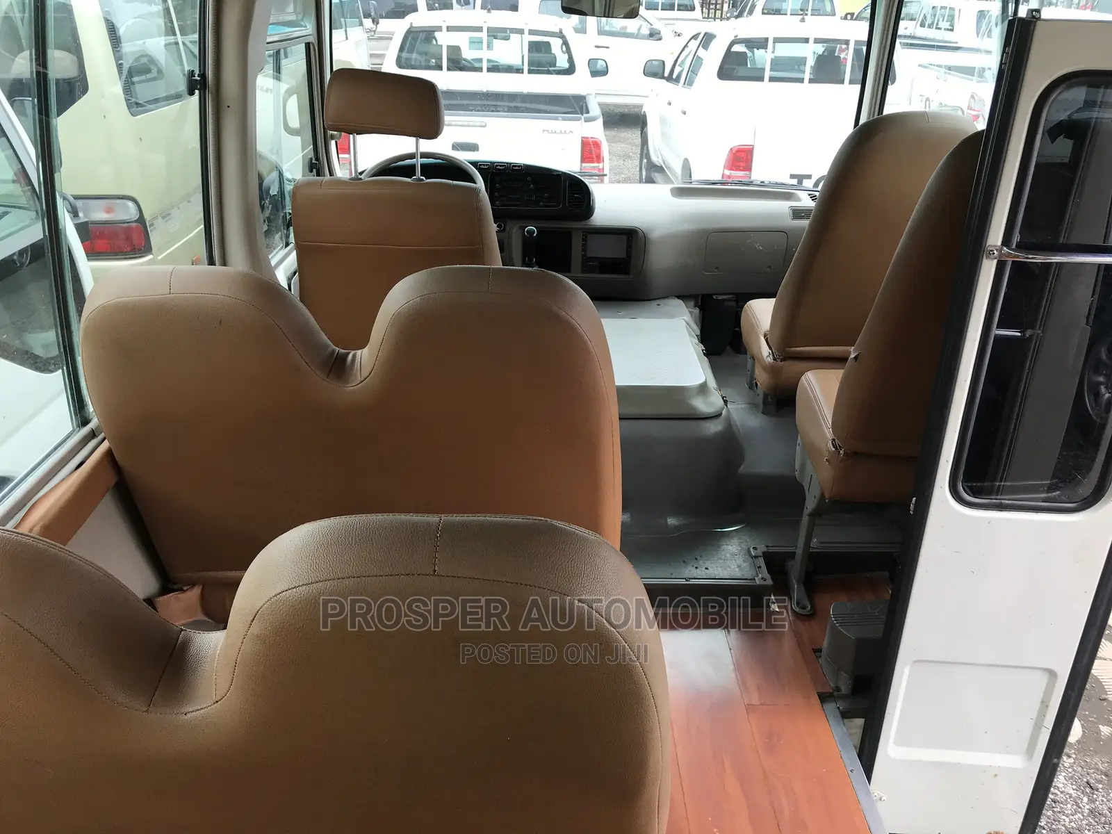 Toyota Coaster 2017 Brown