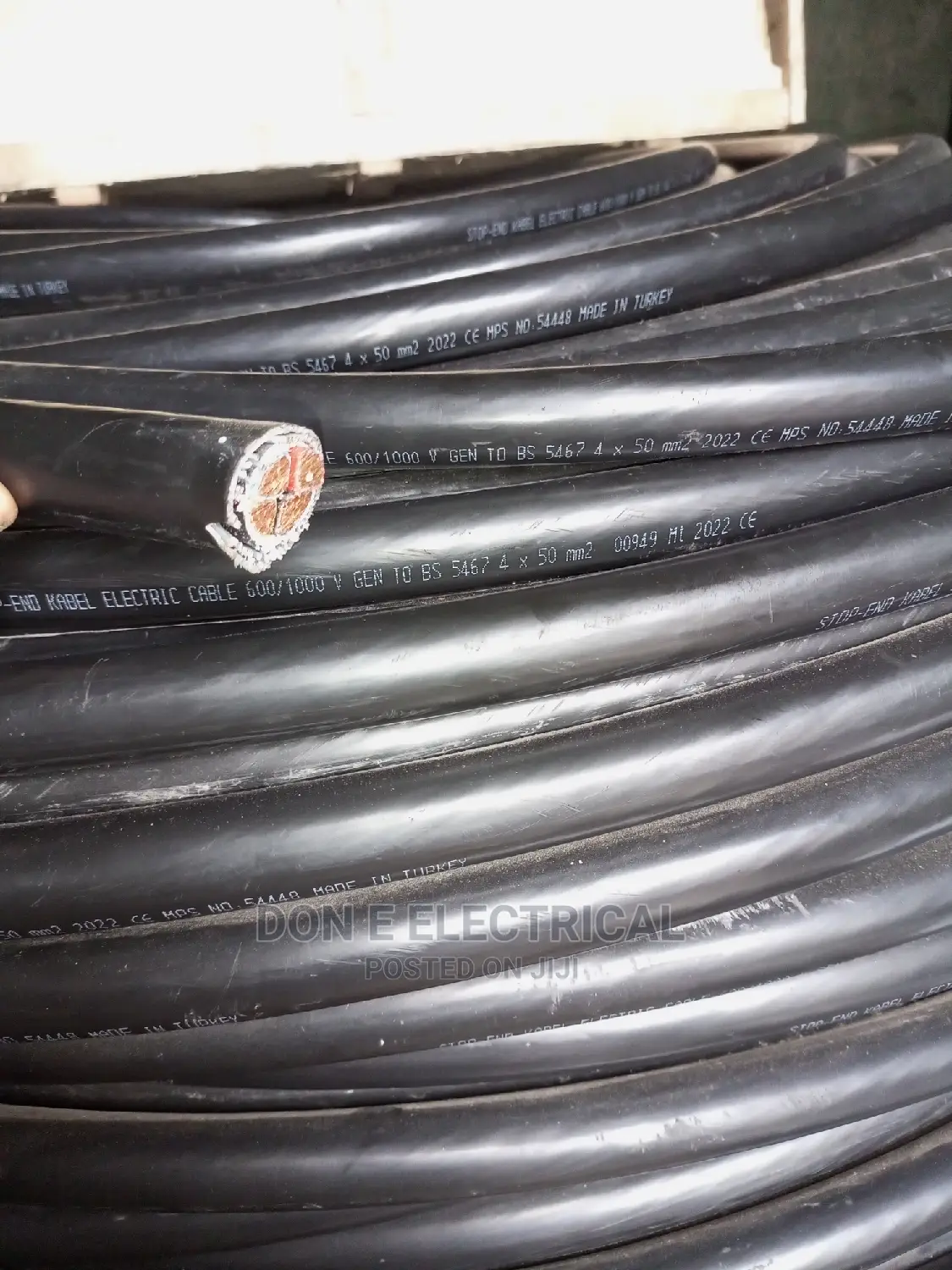 50mm 4core Amourd Cable