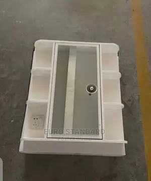 Pvc Cabinet Mirror With Inner Shelf