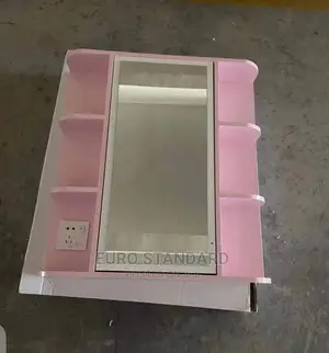 Pvc Cabinet Mirror With Inner Shelf