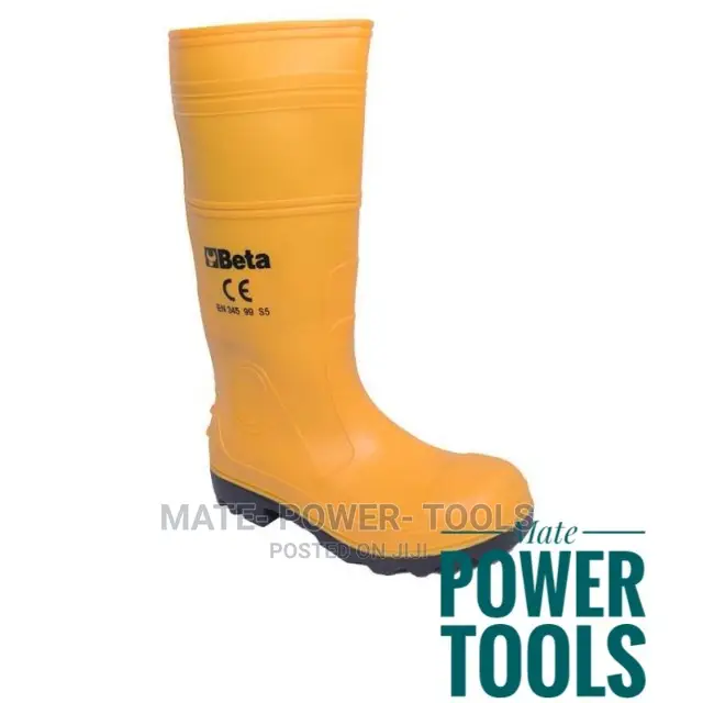 Yellow Full Safety Rain-boot