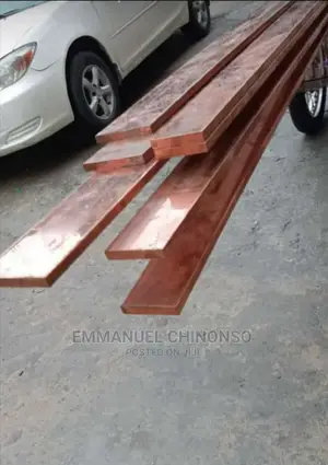 50x5 Thick Copper Bar