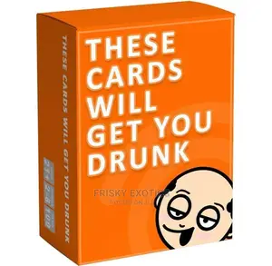 Get You Drunk Adult Party Game Cards