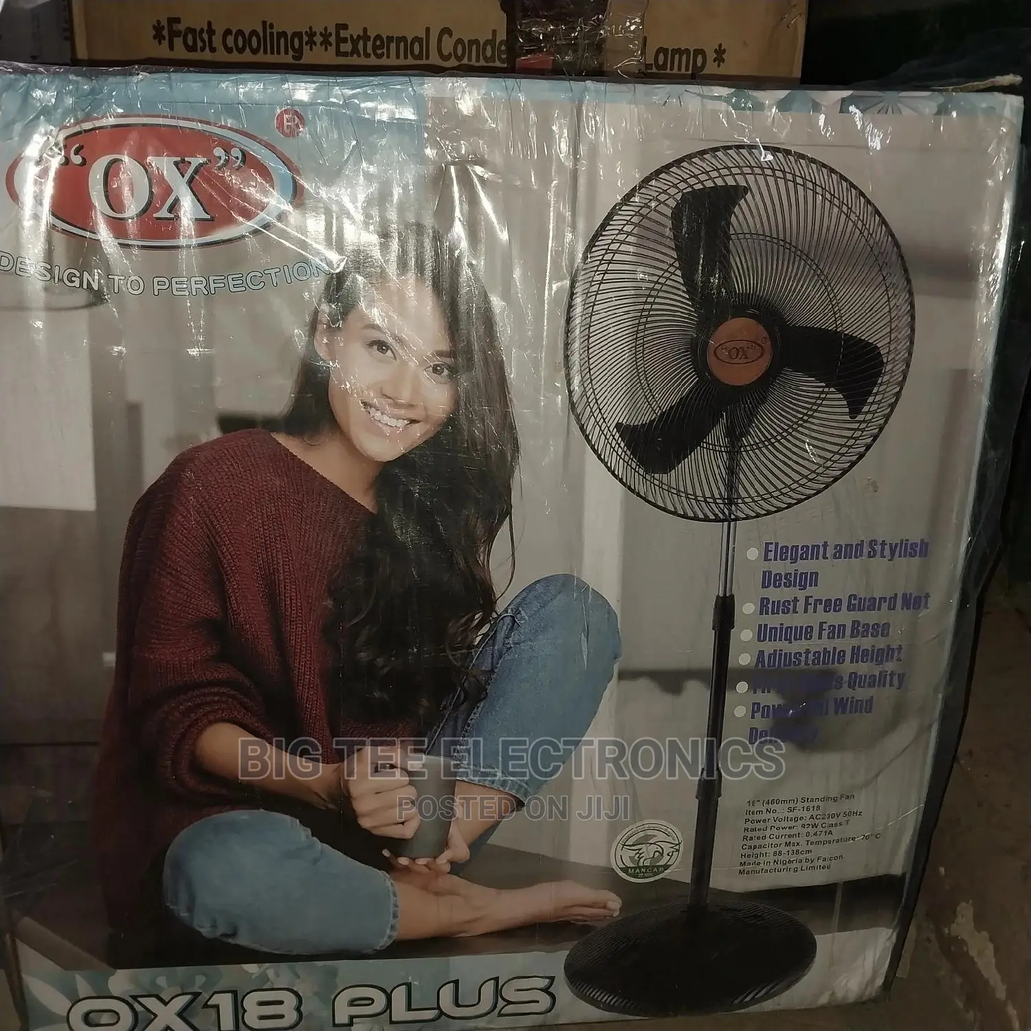 "OX"18plus Standing Fan