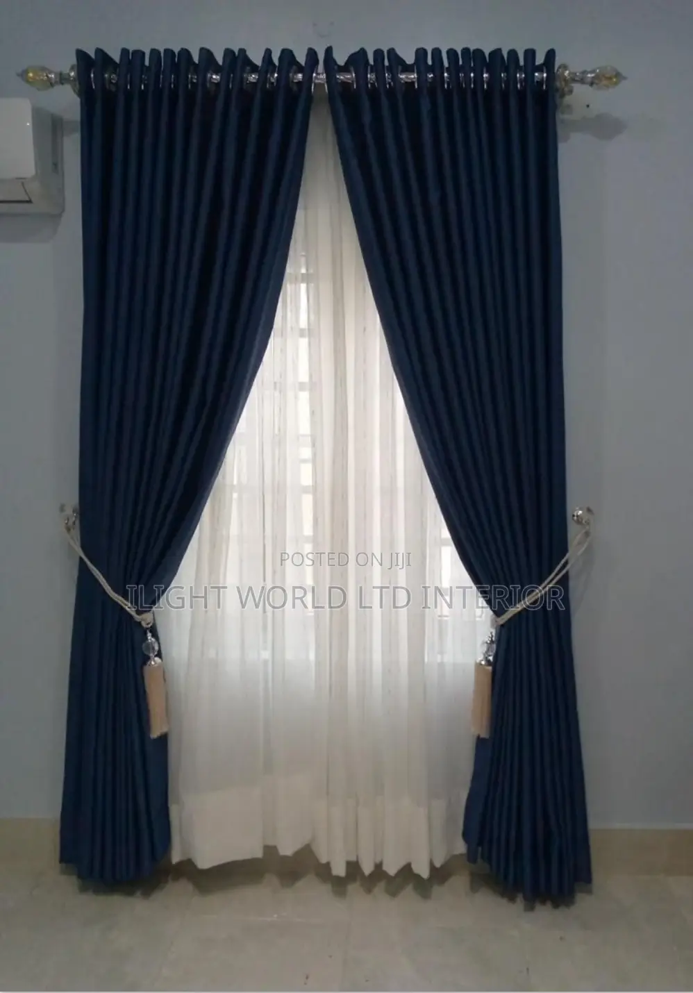 Luxury Full Length Fabric Curtain.
