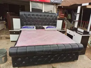 6 By 6 Padded Bedframe.