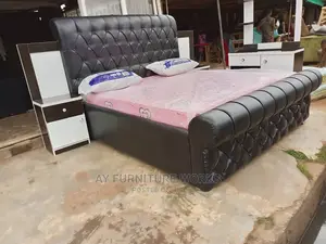 6 By 6 Padded Bedframe.