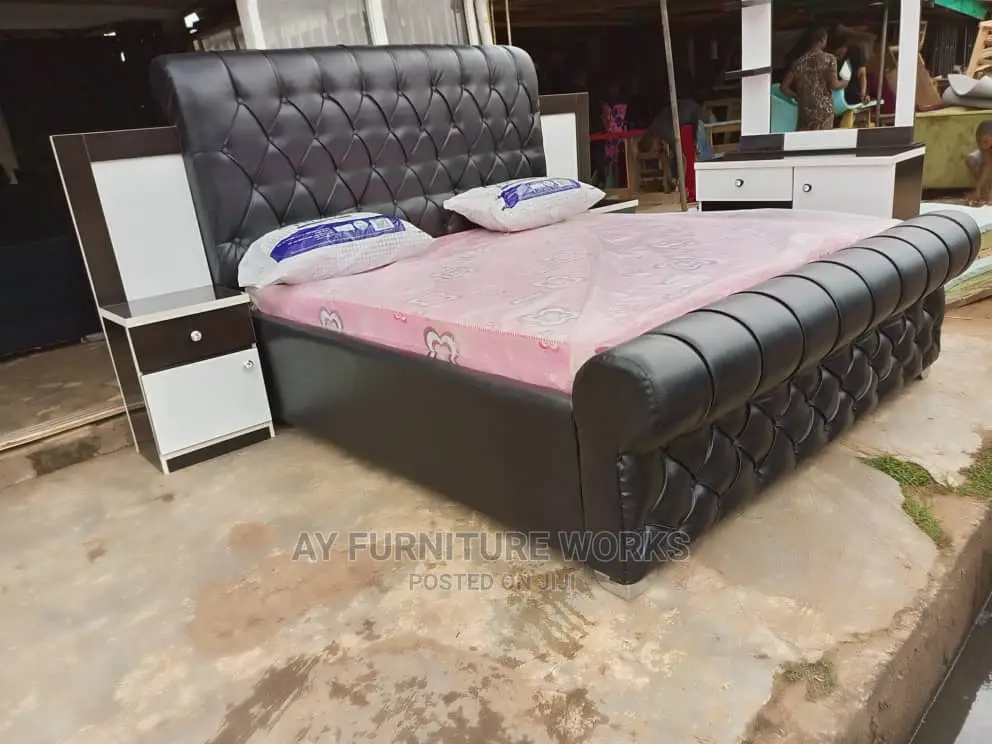 6 By 6 Padded Bedframe.