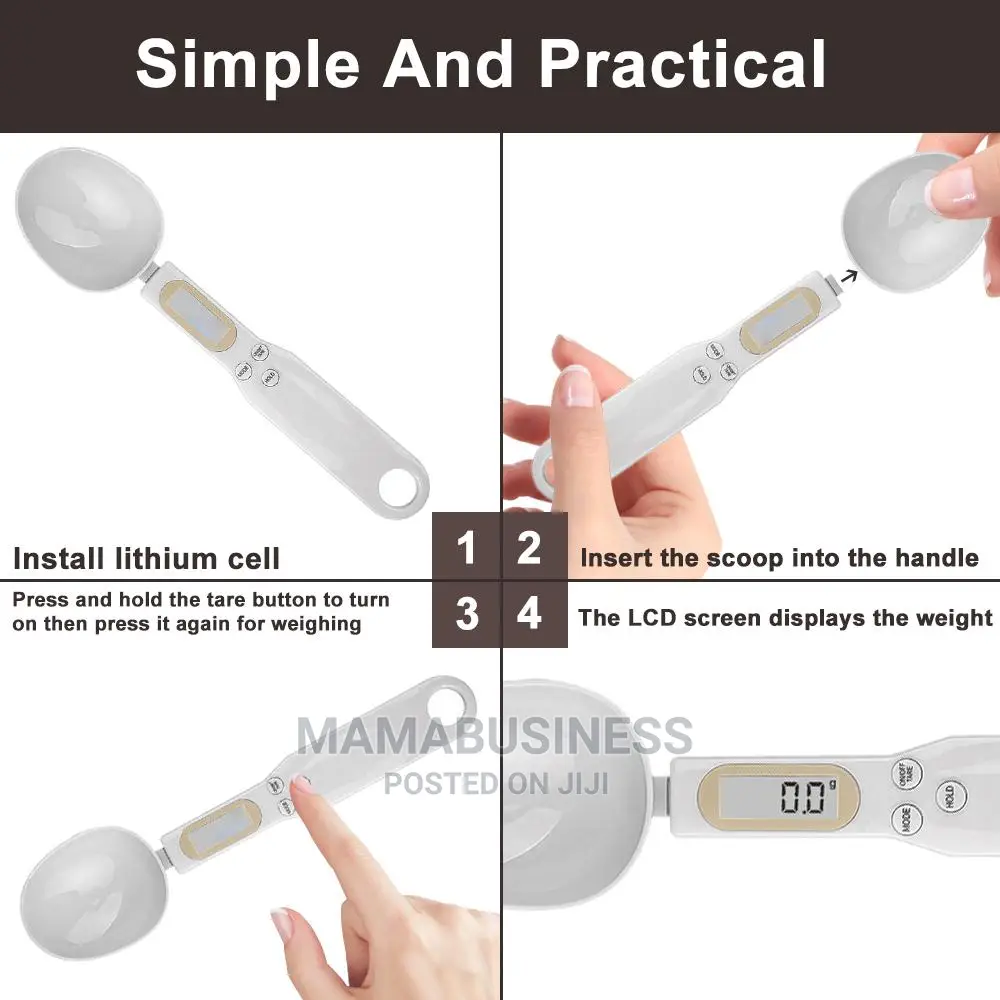 High Precision Digital Measuring Spoon Scale - 1g T