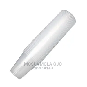 100pcs Clear Plastic Disposable Cups