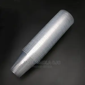 100pcs Clear Plastic Disposable Cups