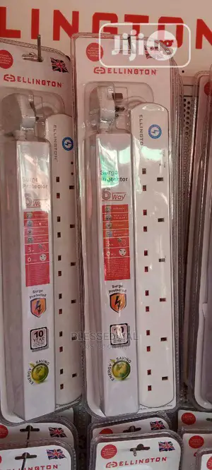 6 Way Ellington Extension Surge Protector