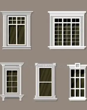 Polystyrene Parapet and Window Hood.