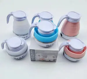 Foldable Collapsible Eletric Camping Outdoor Kettle