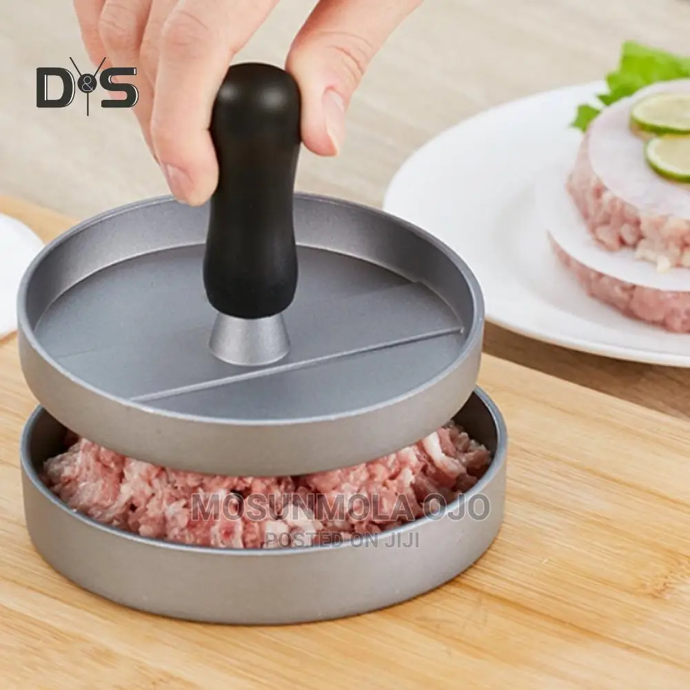 Round Non-Stick Single Burger Press