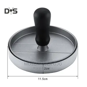 Round Non-Stick Single Burger Press