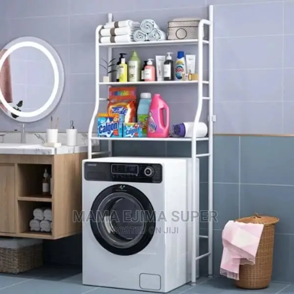 Bathroom Storage Shelf - Toilet Washing Machine Rack