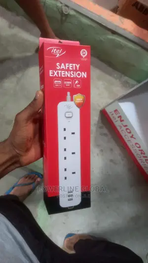 Itel Extension Socket 3 Way for Homes/ Offices/ Companies