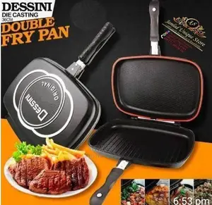 36cm Dessini Double Sided Grill Pan