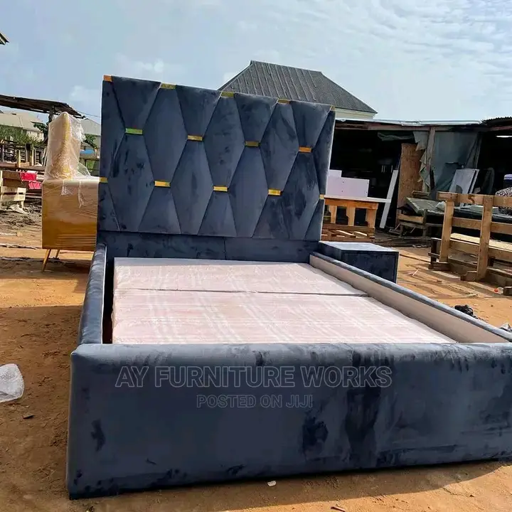 Standard Padded 4 by 6 Bedframe