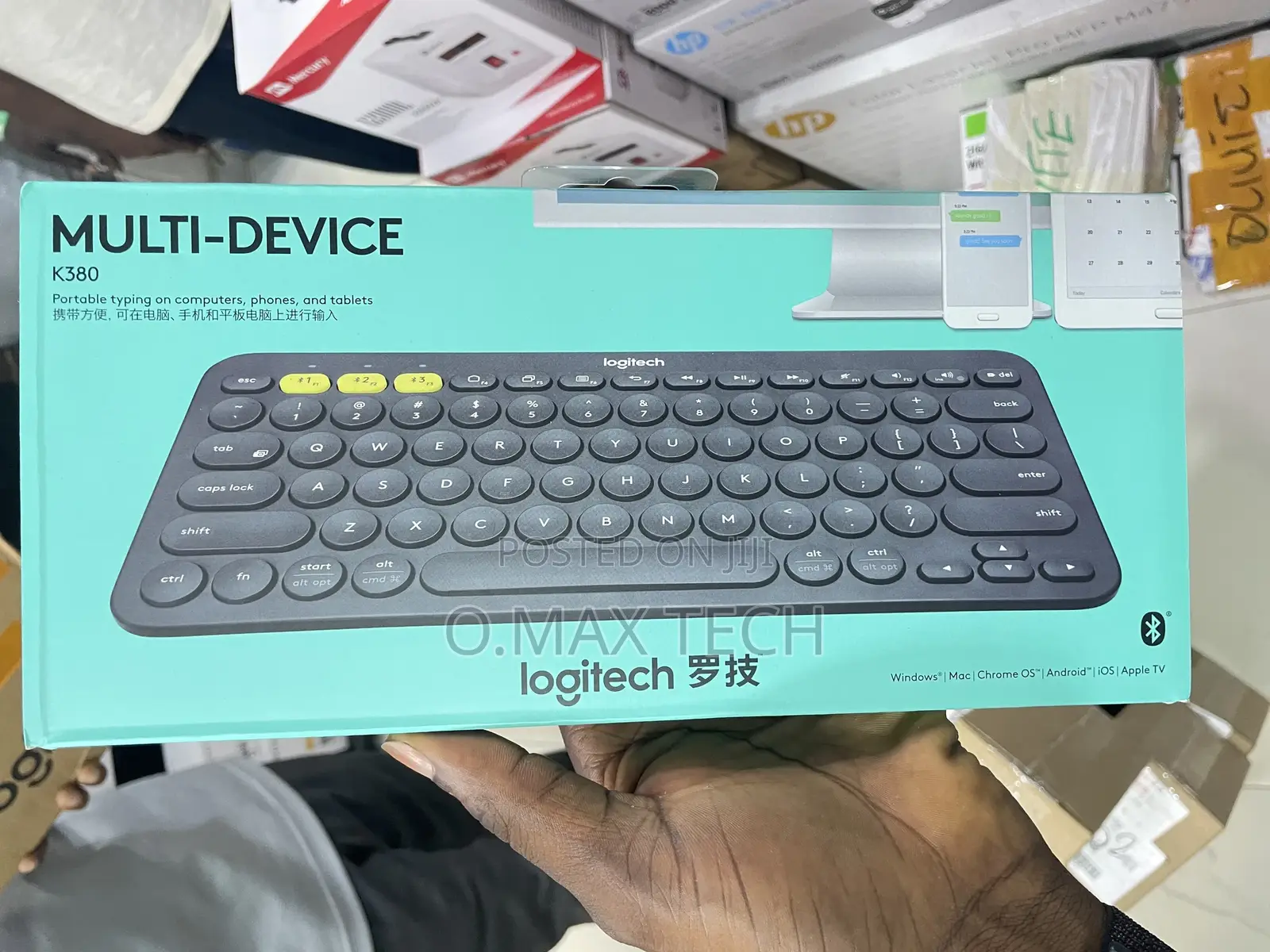 Logitech K380 Multi-device Wireless Bluetooth Keyboard
