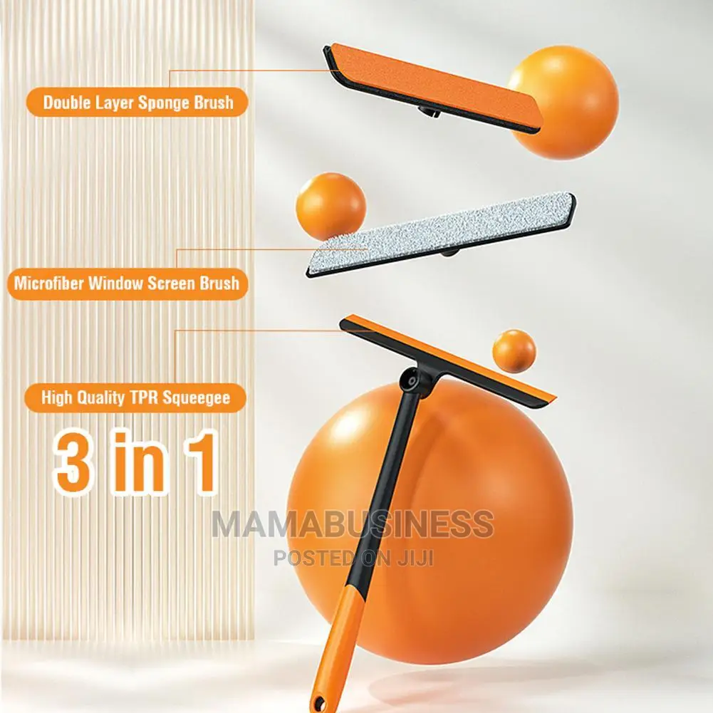 3 in 1 Window Cleaner Rotatable Window Cleaning Brush