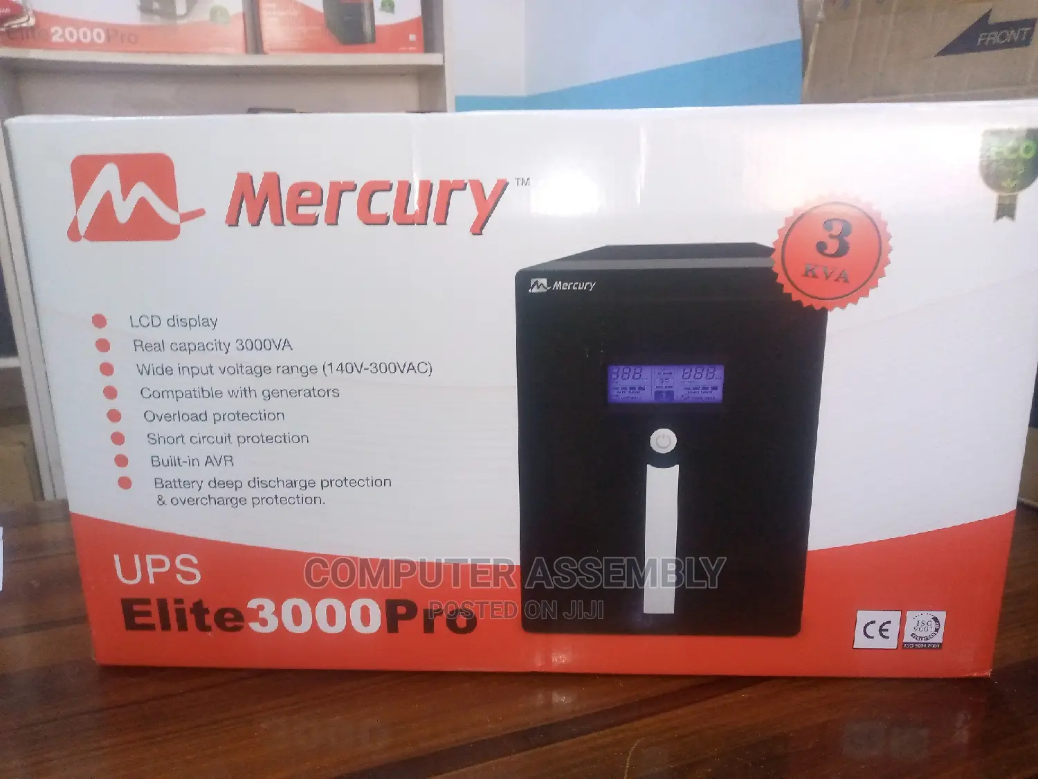 Mercury Elite Pro 3000va(3kva) Ups