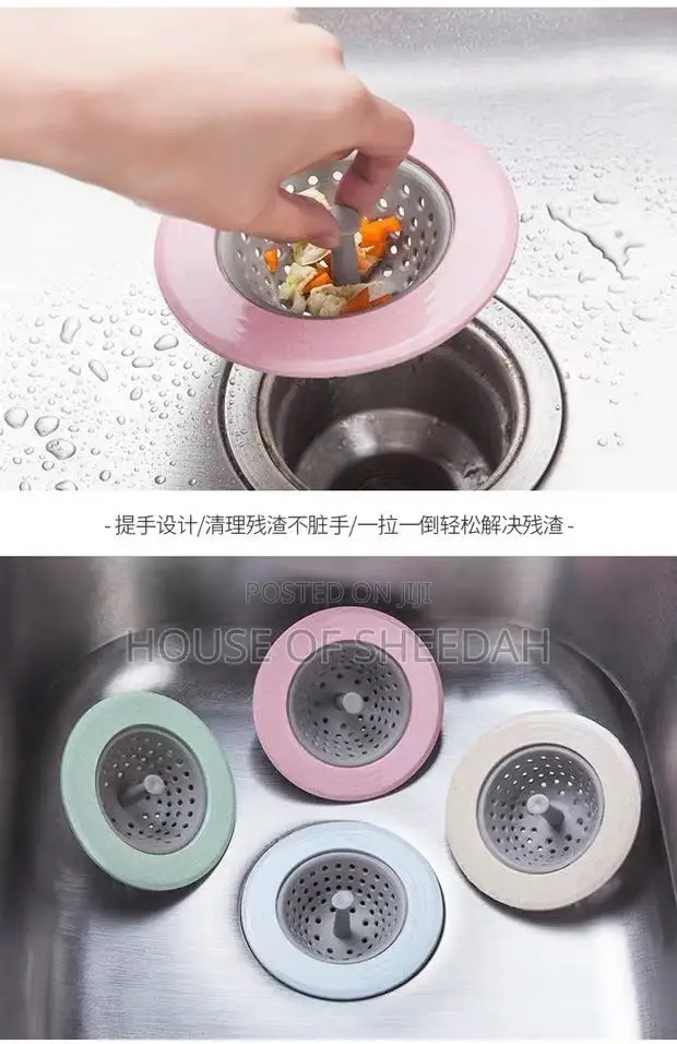 Silicon Sink Drain Strainer 3pcs